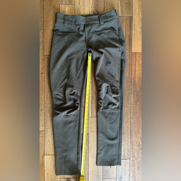 Black Halo Zipper Back Pants Size 2 - Picture 4 of 6